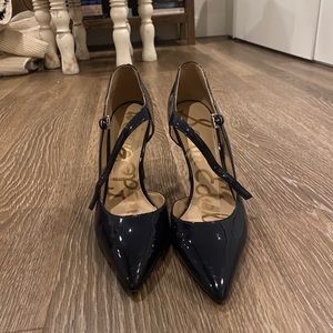 Sam Edelman Strappy Navy Pumps